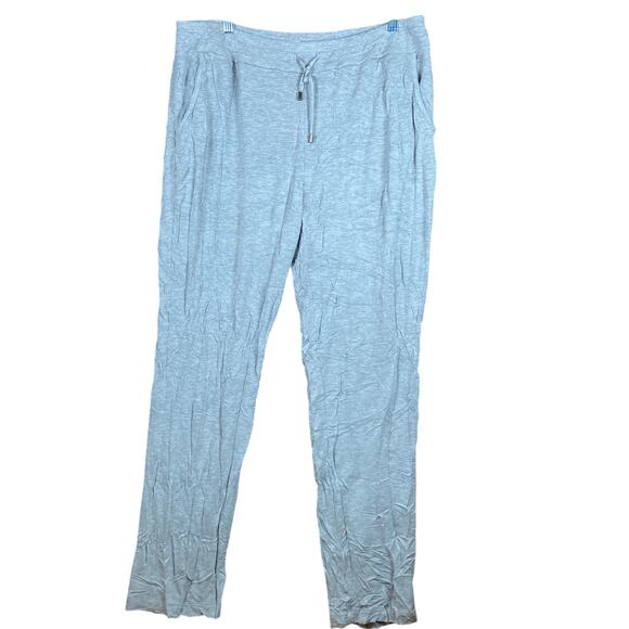 Zenergy by Chicos Womens Pants Gray Pull On High Rise Lightweight Stretch 2 (L) - Picture 1 of 11